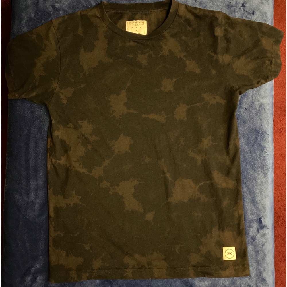 Black Camouflage Small ‘Krochet Kids’ Tshirt